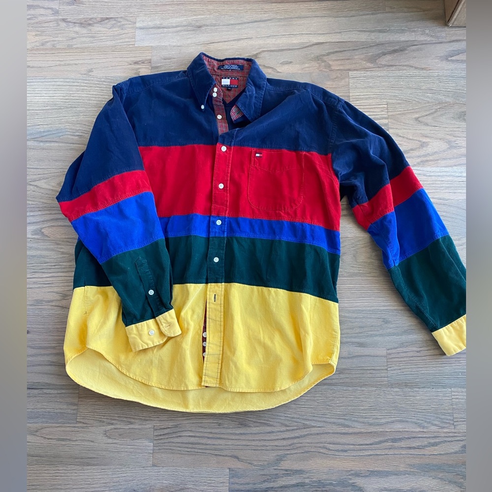 Men’s Vintage Tommy Hilfiger Corduroy Button-Down